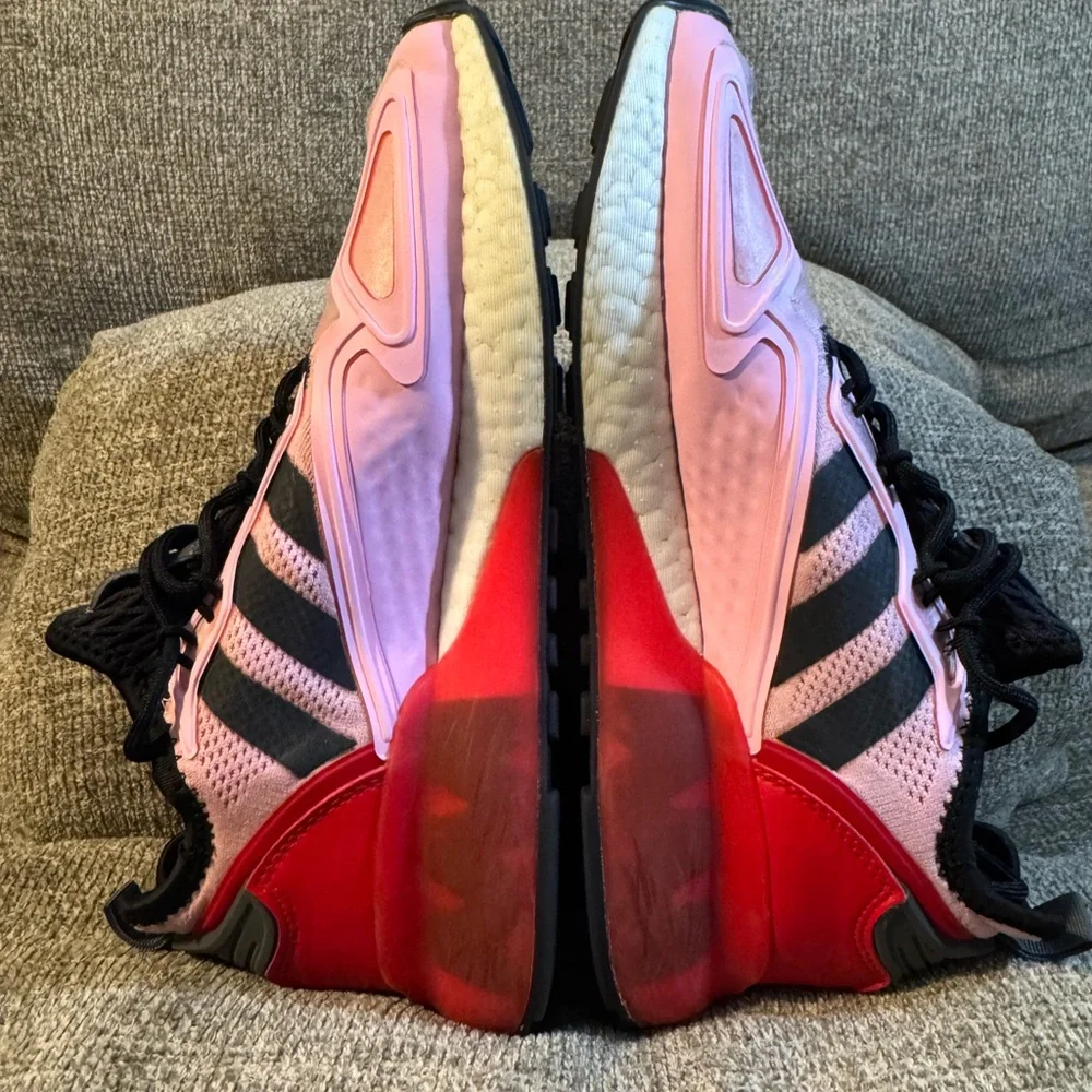 Adidas Ninja ZX 2k Boost Pink and Black Sneakers size 6 - Picture 6 of 9